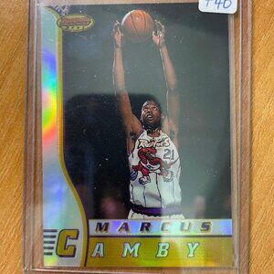 1996-97 Bowman's Best Refractors #R4 Marcus Camby Toronto Raptors